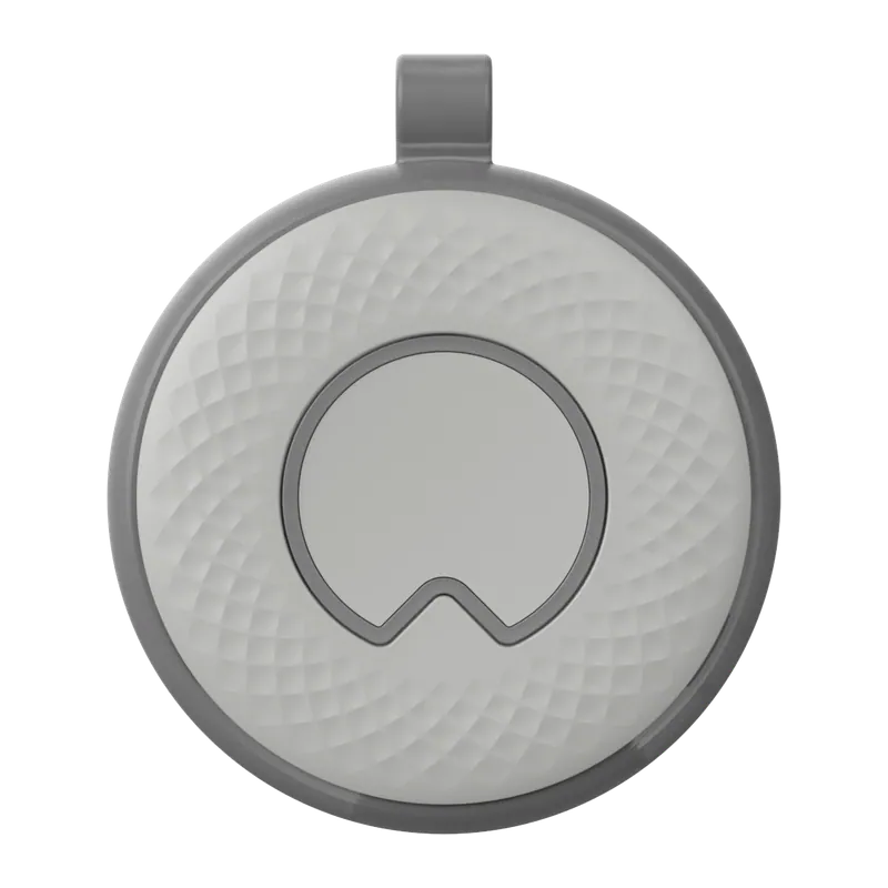 Pulse Companion in a pendant carrier with a lanyard loop